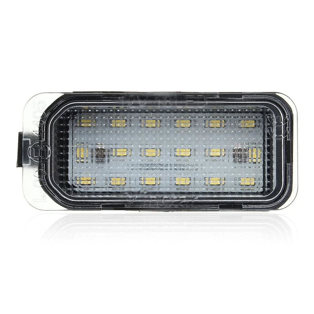 2X Full LED License Plate Light Lamp for Ford Fiesta JA8 (2008–2019) Edge (2015–2018)