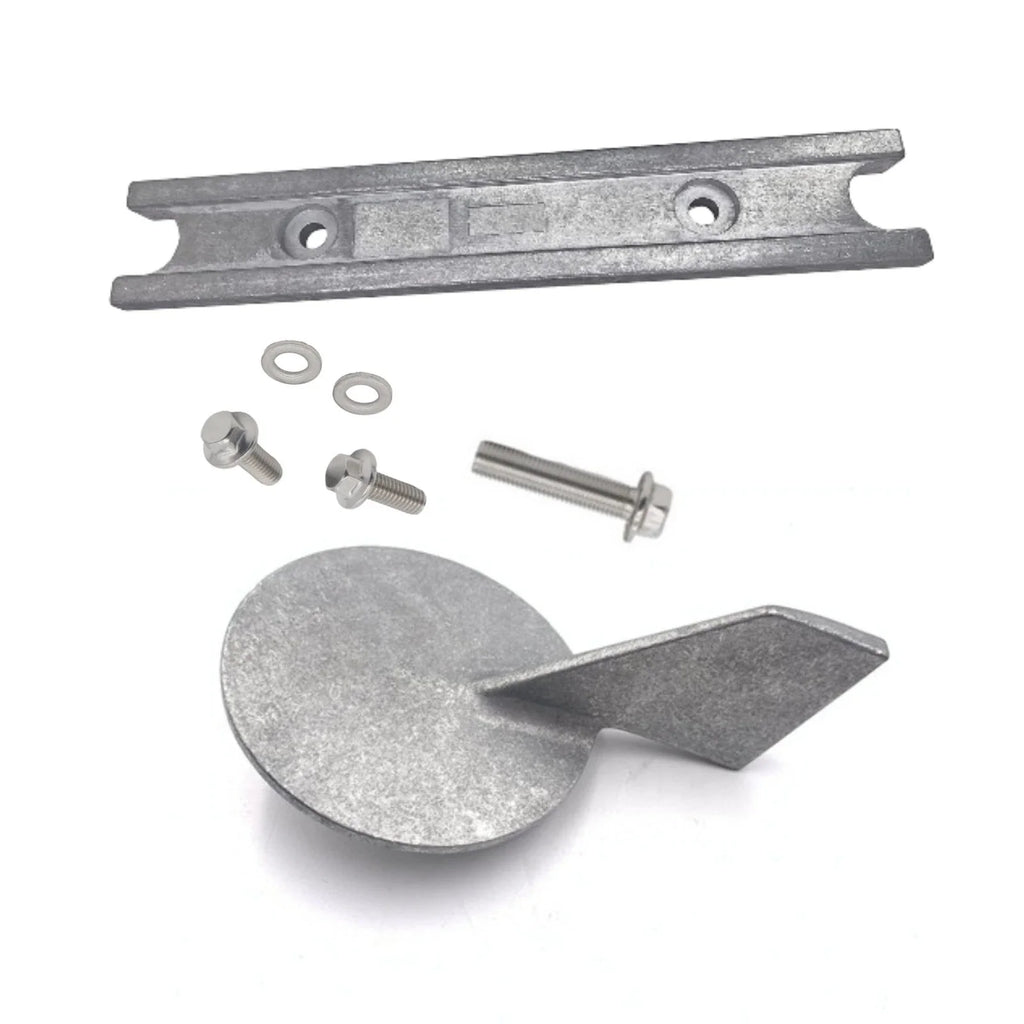 Trim Tab & Bracket Anode for Yamaha F75 F80 F90 F115 (1999–2023) 67F-45371