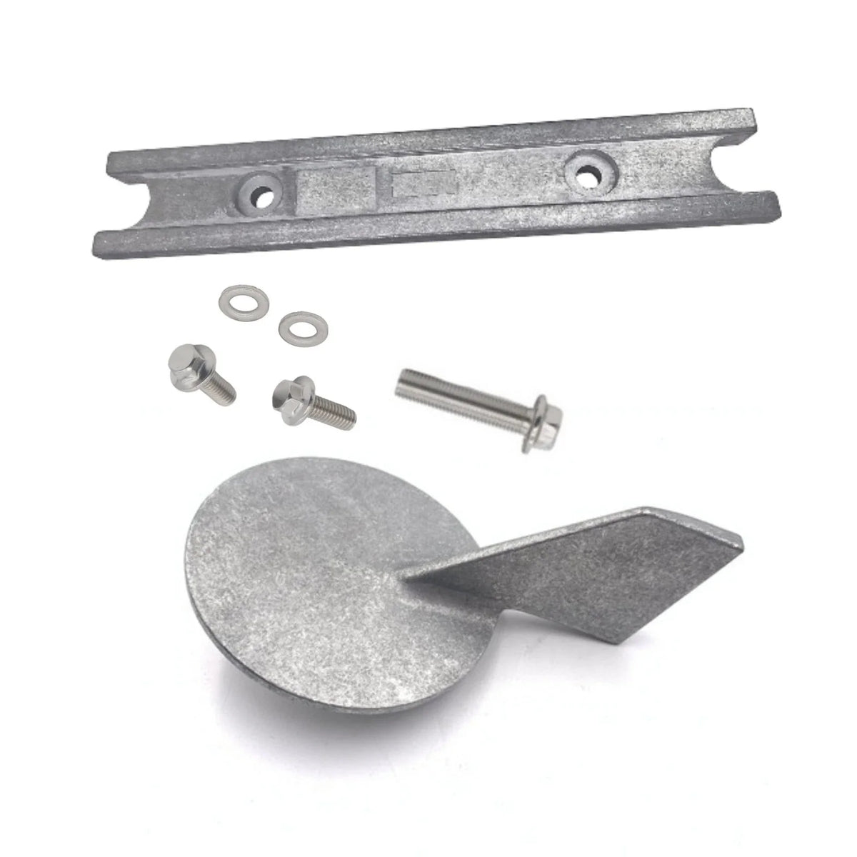 Trim Tab & Bracket Anode for Yamaha F75 F80 F90 F115 (1999–2023) 67F-45371