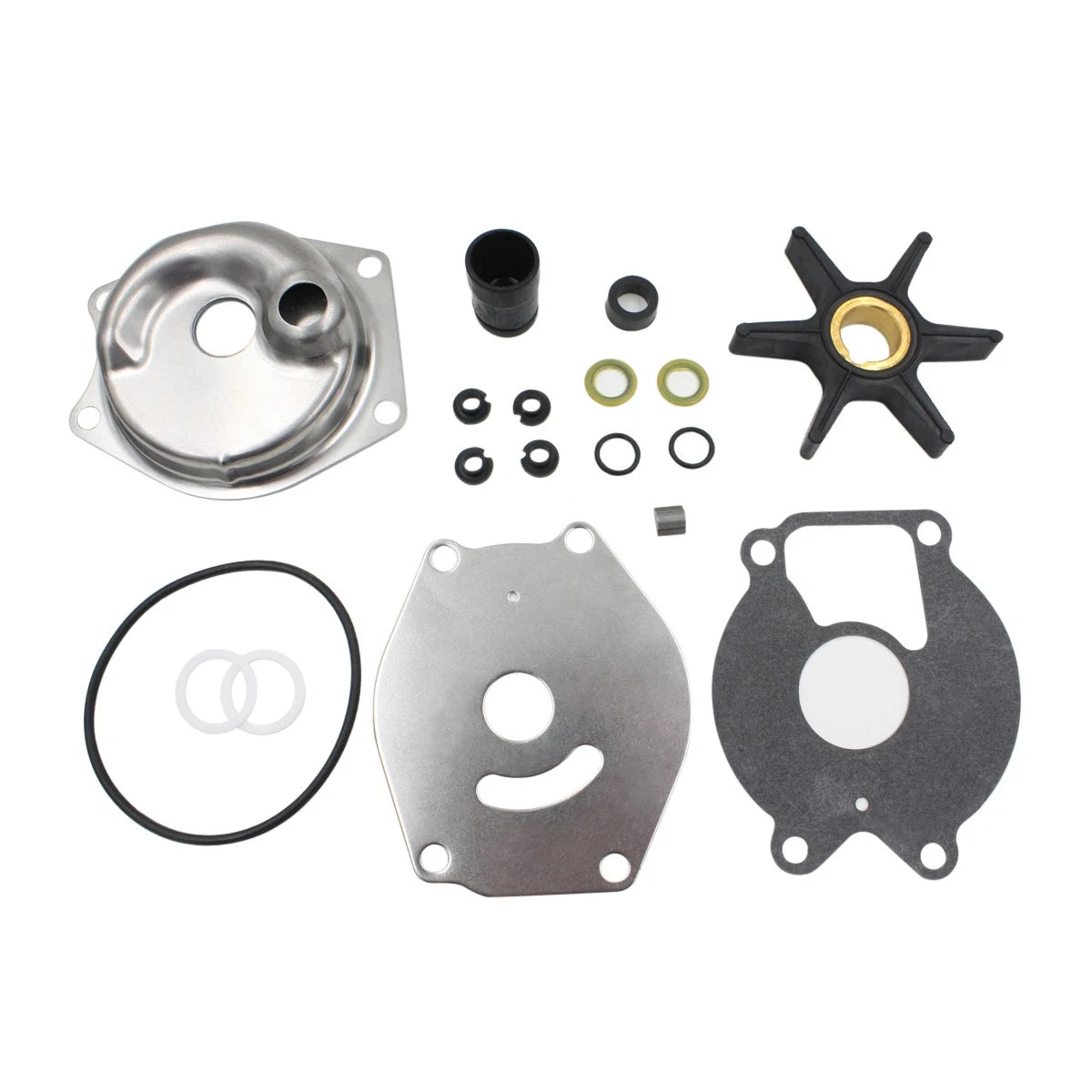 Water Pump Impeller Kit for Mercury 8 9.9 13.5 15 18 20 25 HP Outboard 85098A2
