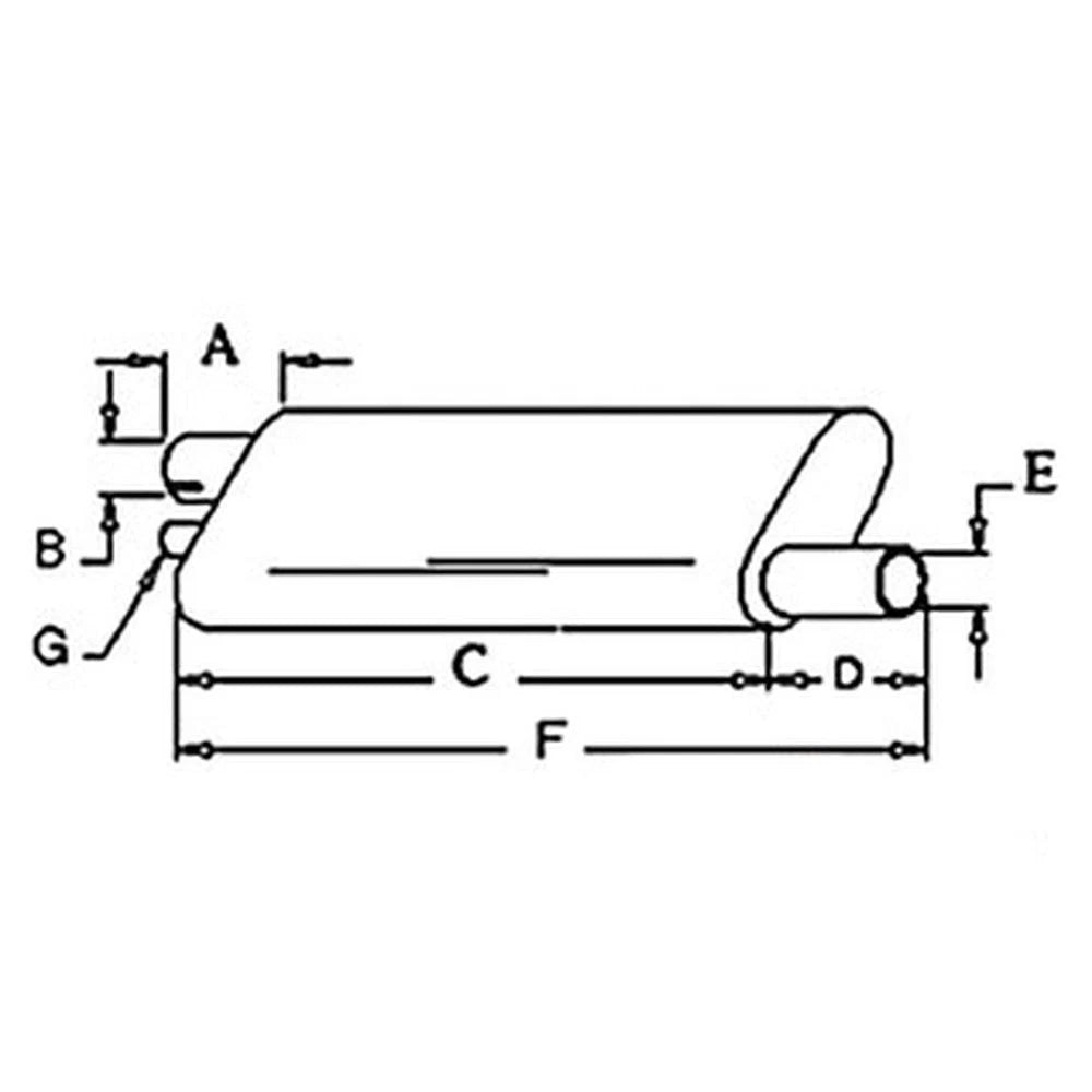 Case IH MUFFLER A147044 2470 (with DIESEL ENGINE)