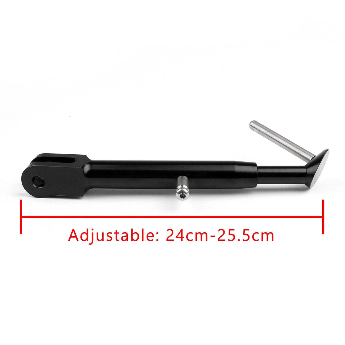 Adjustable CNC Aluminum Kickstand for Yamaha FZ-07 (2013–2017) Black T9