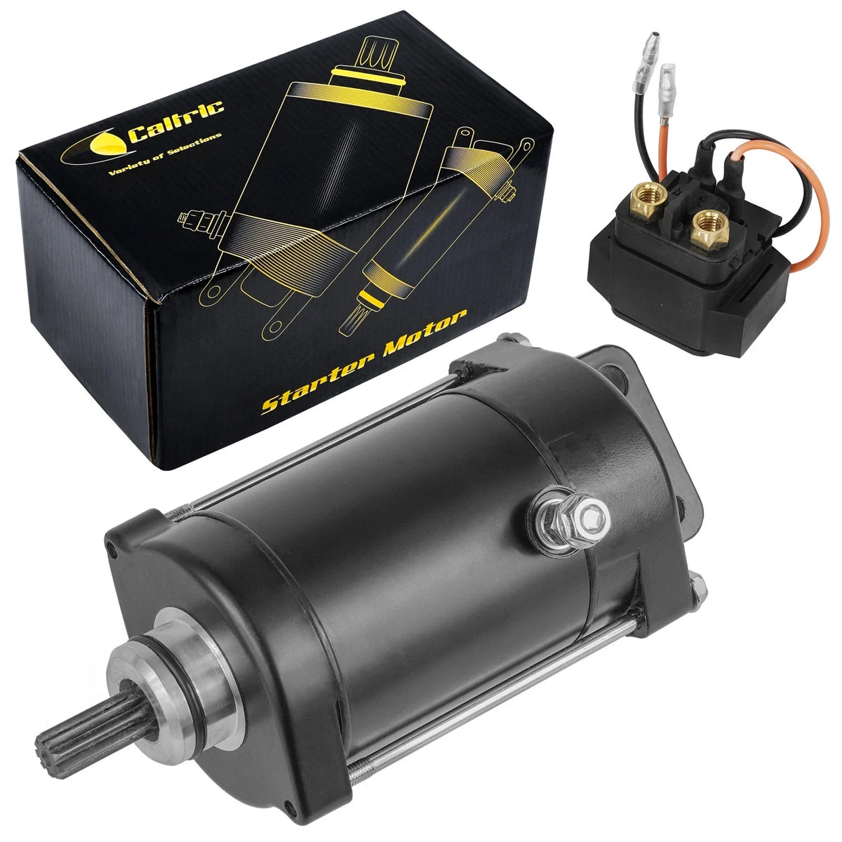 Starter & Relay Solenoid for Yamaha VX Waverunner (2007–2011)