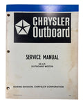 Chrysler Outboards OB3645, 55 HP Outboard Motors Service Manual