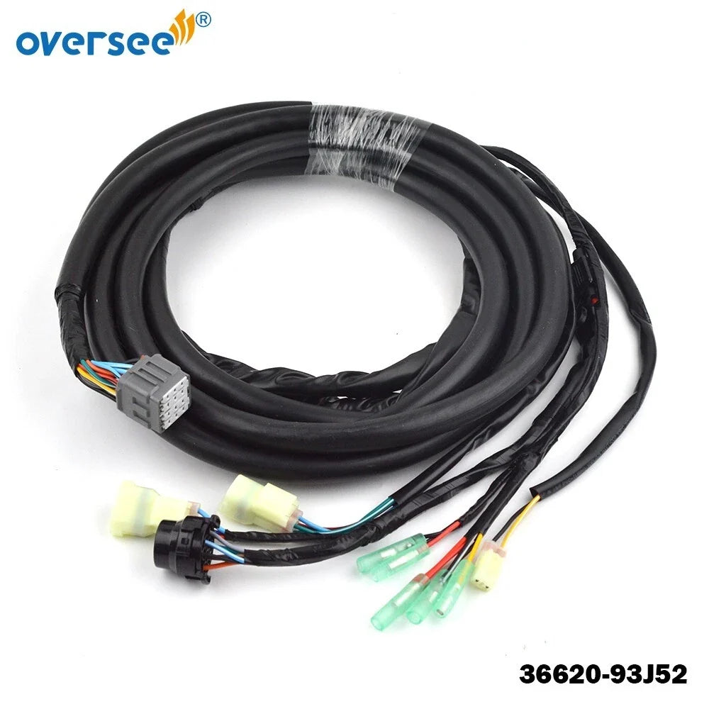 16ft Main Wiring Harness 36620-93J52 for Suzuki Outboard Control Box (N/A)