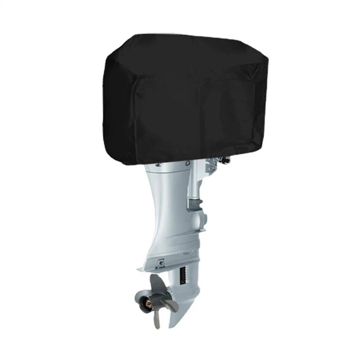 15-30 HP Boat Motor Cover High Density Waterproof Outboard Engine Cover Black
