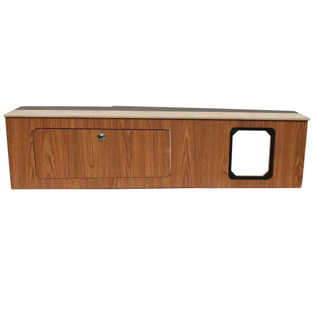 Sailfish Boat Lower Aft Cabinet 51-9057 - Woodgrain Corian 54 7/8 Inch