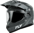 Fly Racing Trekker Granite Full-Face Motorcycle Helmet Medium Grey