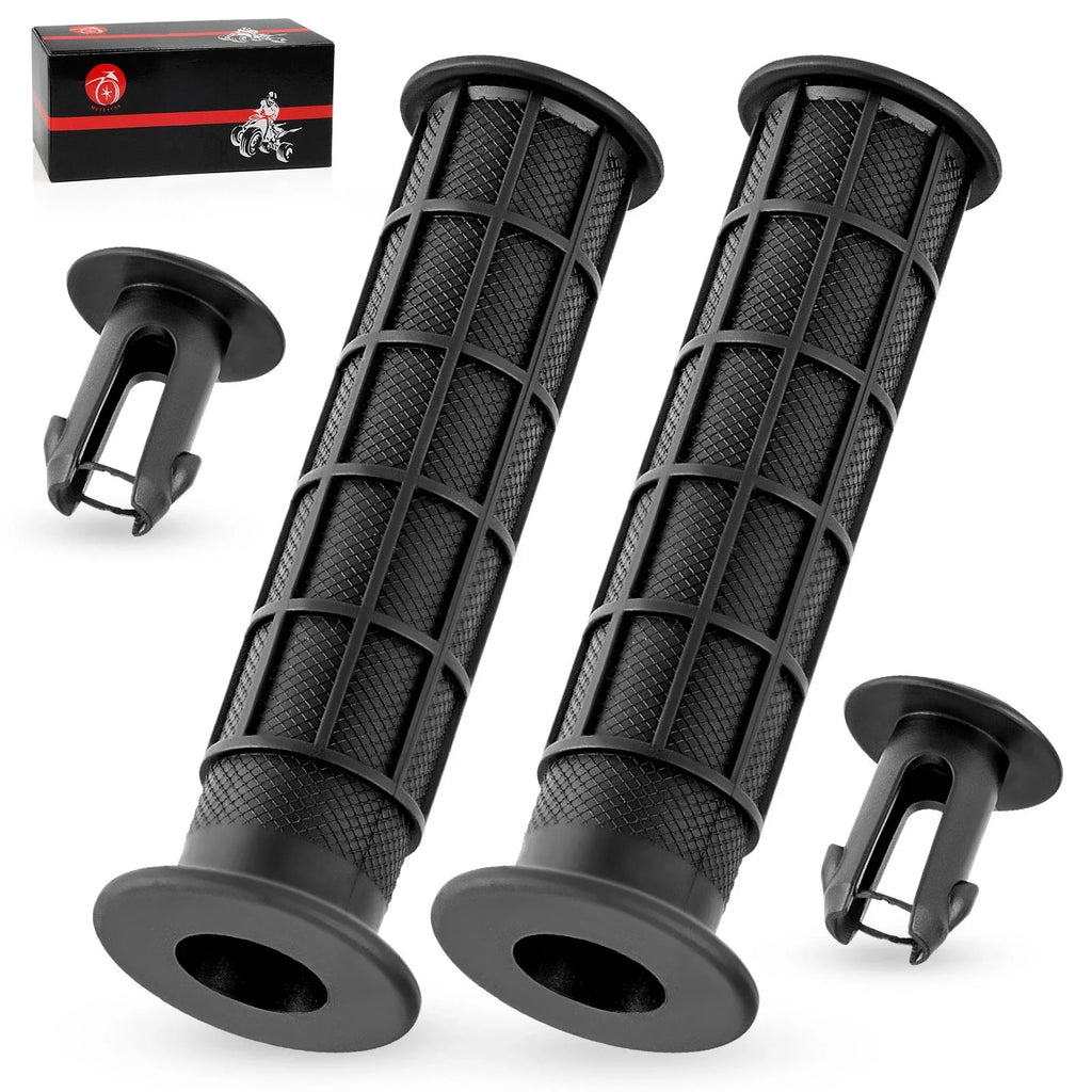 2X Handlebar Grips w/ End Guard for Honda TRX250X (2009–2024)