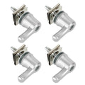 Set of 4 Saddlebag Lever Lock Bolts & Nuts Kit for Touring (2001–2020)