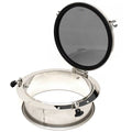 Man Ship Yacht Boat Portlight Window Hatch LSR-1200H - 12 in Smoke Stainless