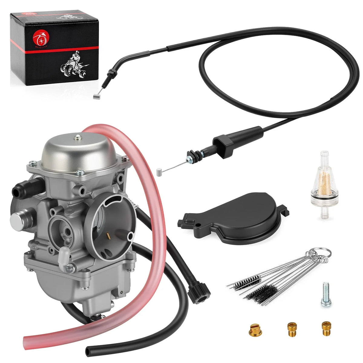 Carburetor Carb #0470-504 for Arctic Cat 400 4x4 Auto (2004) w/ Throttle Cable