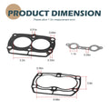 Top End Head Gasket Kit for Polaris RZR 800 / RZR 4 800 / RZR S 800 (2008–2010)