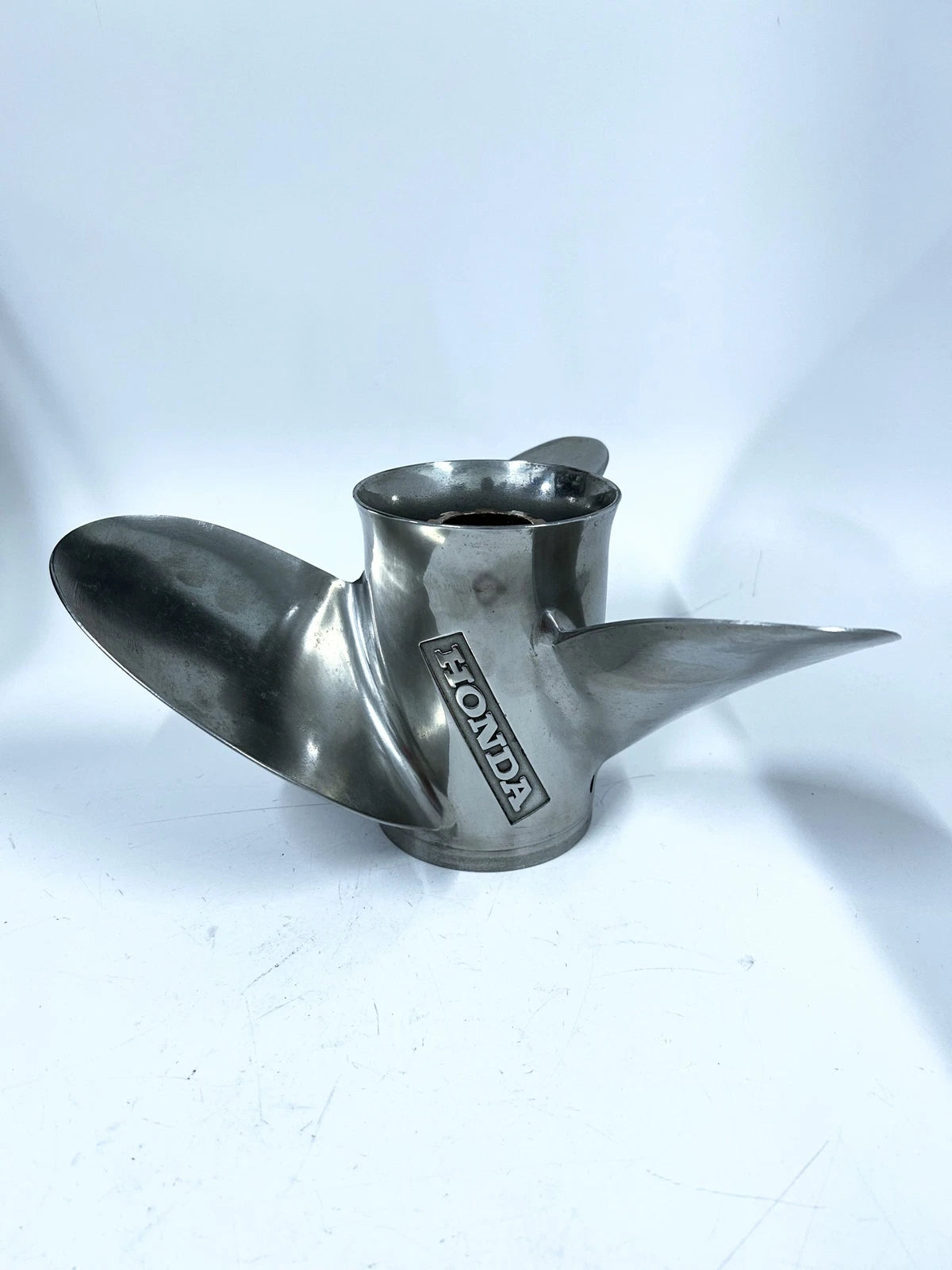 Honda 3 X 13 1/4 X 15, Stainless Steel Propeller - LH, 08M60-ZW7-B00