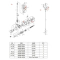 Gear Case Seal Kit for Suzuki DF70A DF80A DF90A (4 Stroke) 25700-87L00