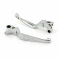 Chrome Brake Clutch Levers for Harley XL Dyna Touring Softail (1996–2007)