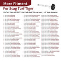 3.5 Inch Fuel Tank Cap with Gauge for Scag Turf Tiger (–) 482497 483788