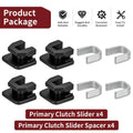 4X Primary Clutch Slider w/ Spacer for Yamaha Grizzly 600 4x4 (1998–2001)