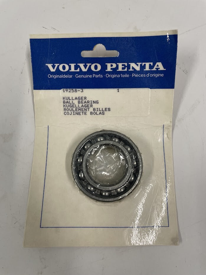 Volvo Penta OEM Genuine Ball Bearing Part# 19258-3