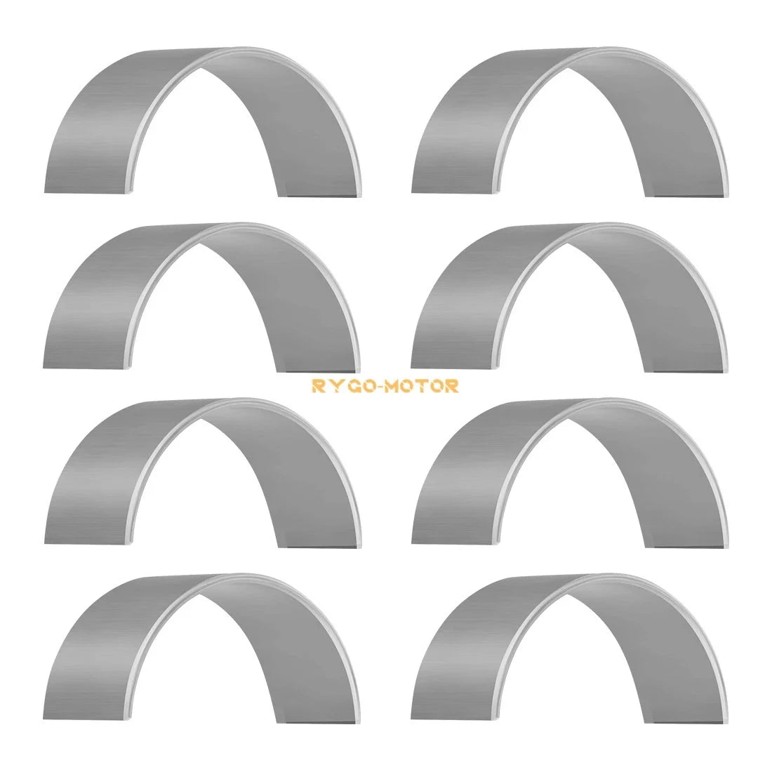 8PCS Crankshaft Connecting Rod Plane Bearing for Yamaha 1800 (6S5-11656-40-00)