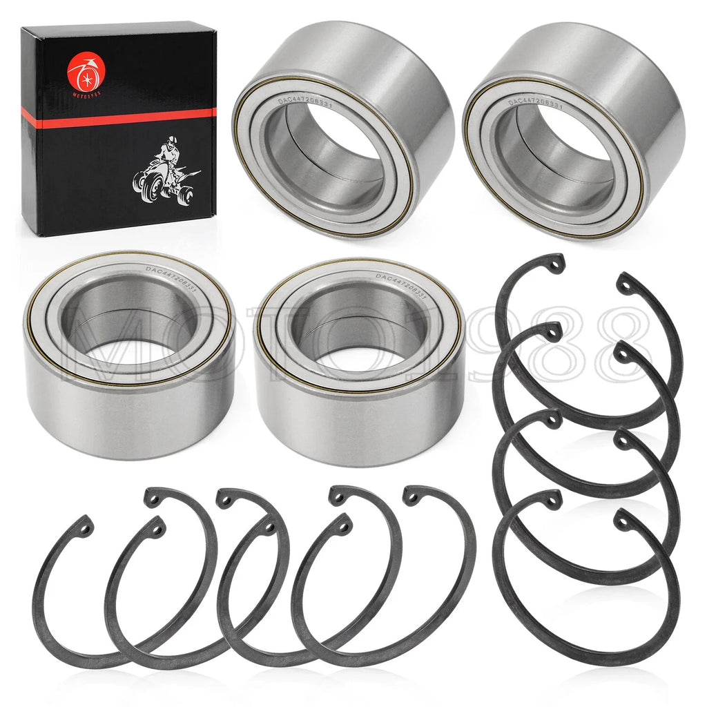 Set of 4 Front & Rear Wheel Bearings for Polaris Sportsman 550 (2009–2014) 3514627