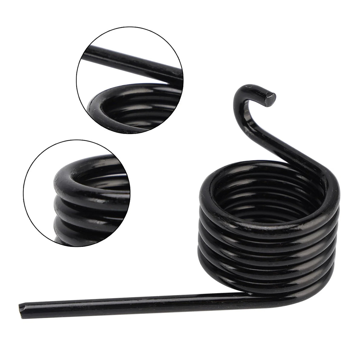 Set of 2 Kick Starter Return Spring & Clip 90508-40007 for Yamaha G1-G22