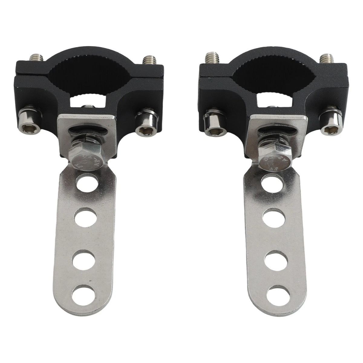 2PCS Adjustable Motorcycle Spotlight Bracket for Off Road Applications