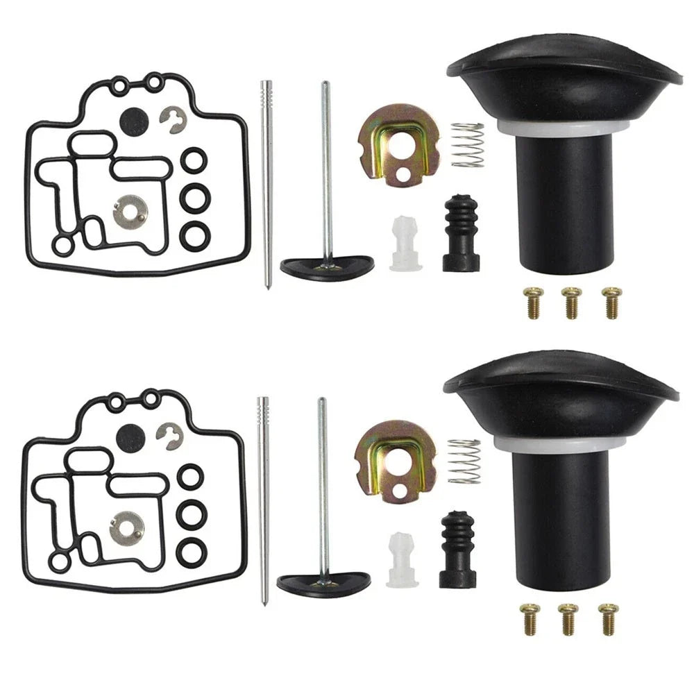 2X Carburetor Plunger Diaphragm Kit for Yamaha YP250 (2000–2010)