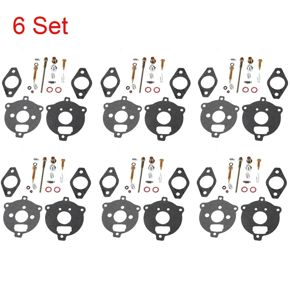 6X Carburetor Repair Rebuild Kit for B&S Models 190401 190402 190403