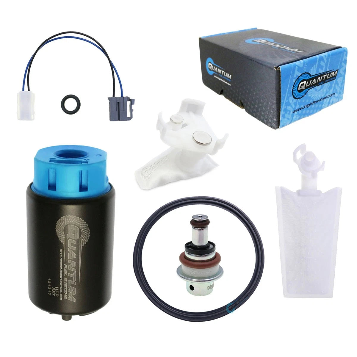 Yamaha 2007-2023 Grizzly Kodiak 450 QFS Fuel Pump +Reg+Tank Seal 1S3-13907-00-0 0