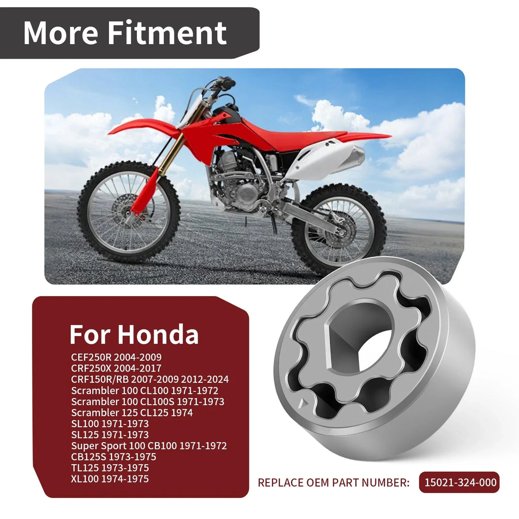Oil Pump Rotor Set for Honda CRF250R (2004–2009) / CRF250X (2004–2017) 15021-324-000