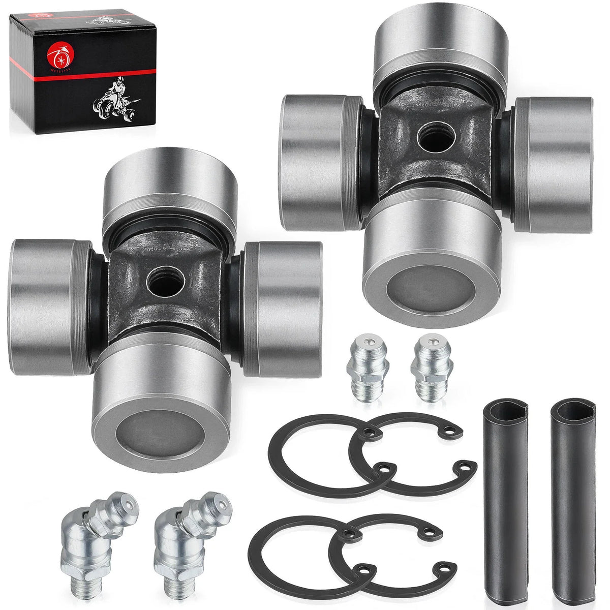 2X Front Drive Shaft U-Joint for Polaris Sportsman Scrambler 550 850 1000 (2011–2017)
