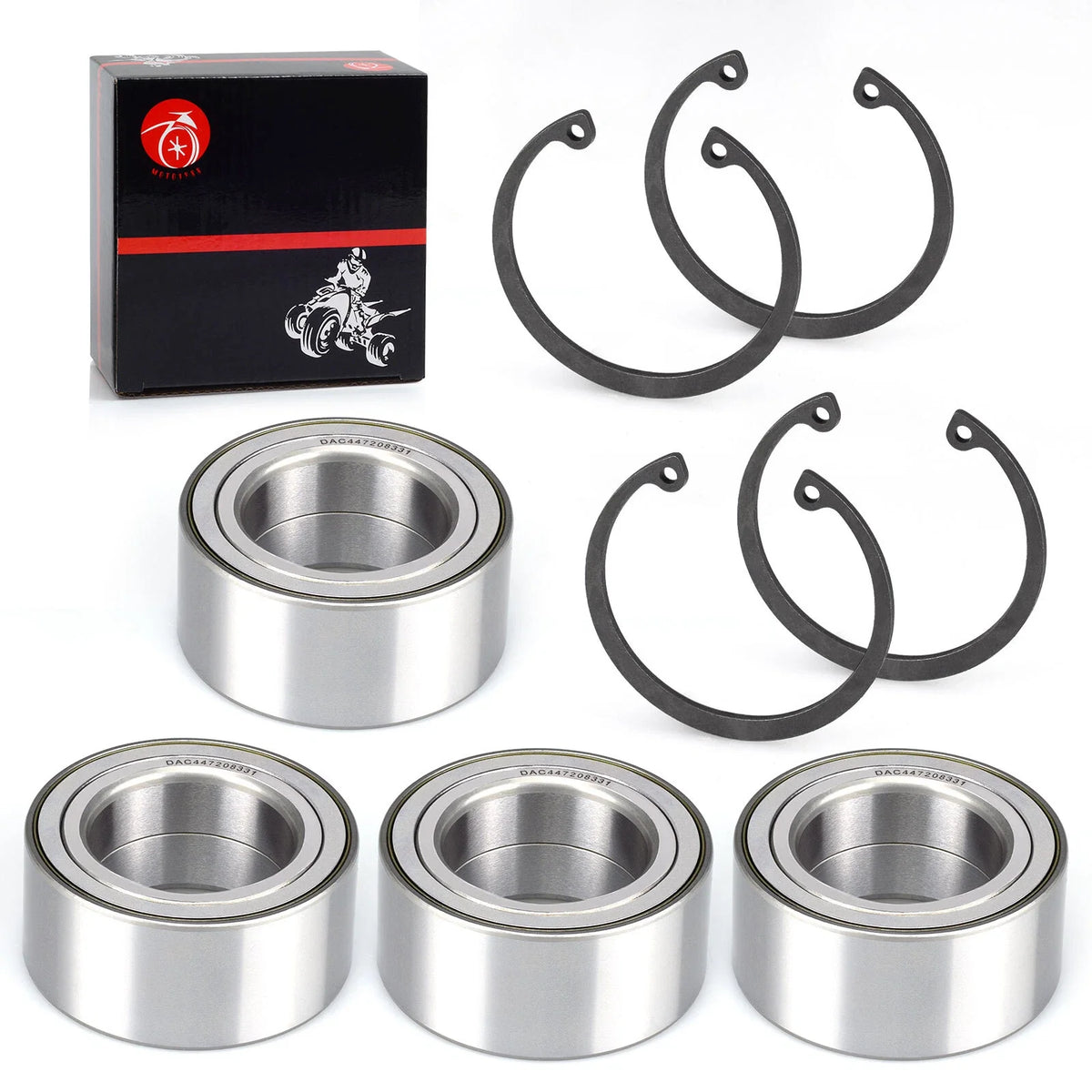 Heavy Duty Wheel Bearings for Yamaha Grizzly 660 700, Kodiak 450 700