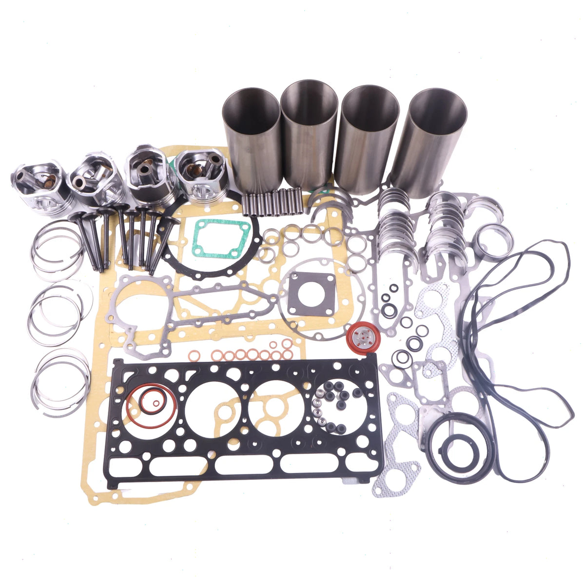 Overhaul Rebuild Kit for Bobcat 331 S185 S175 Kubota Engine V2003 V2003E V2003T