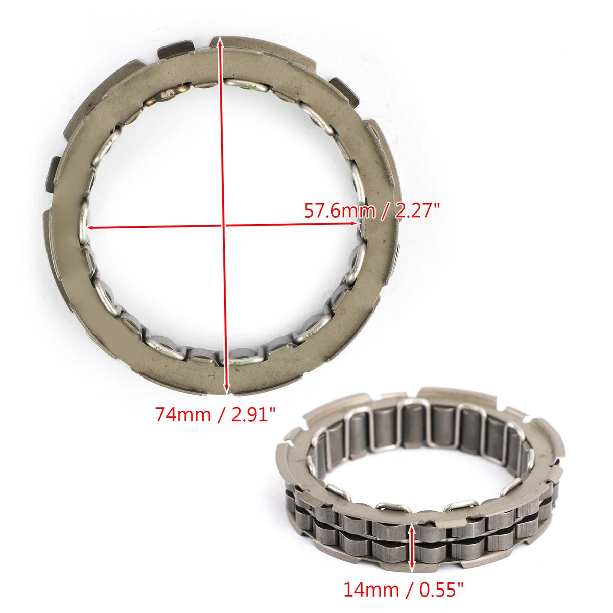 Starter Clutch One Way Sprag for Yamaha TT 600 E (1990–2002), XTZ 660 (2004–2015)