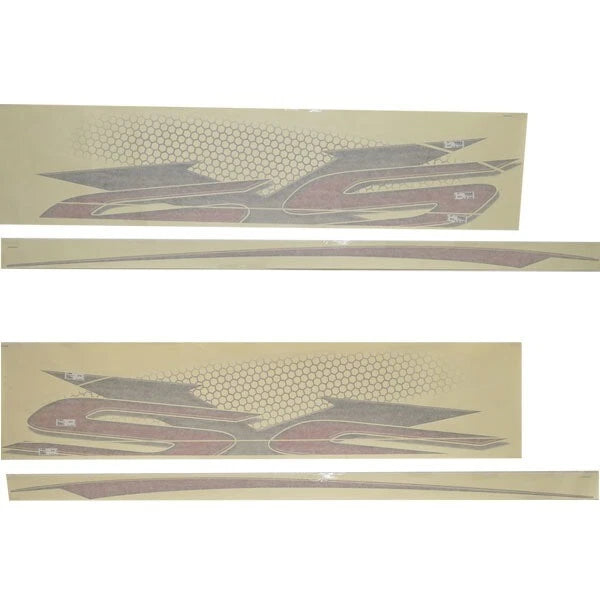Chaparral Boat Hull Graphic 14.00393 - SSX 236 Red (4 Pc Set)