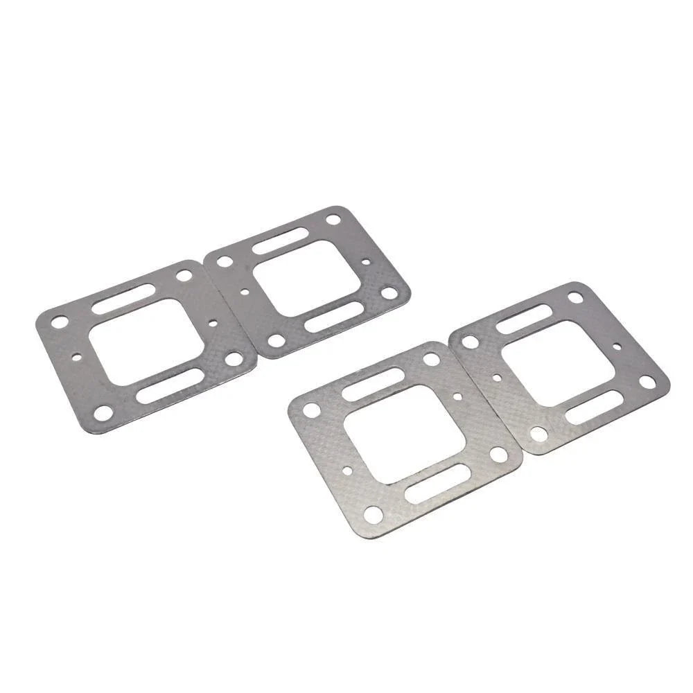 Set of 4 Exhaust Manifold Elbow Gaskets for Mercruiser (27-863724, 18-0897)