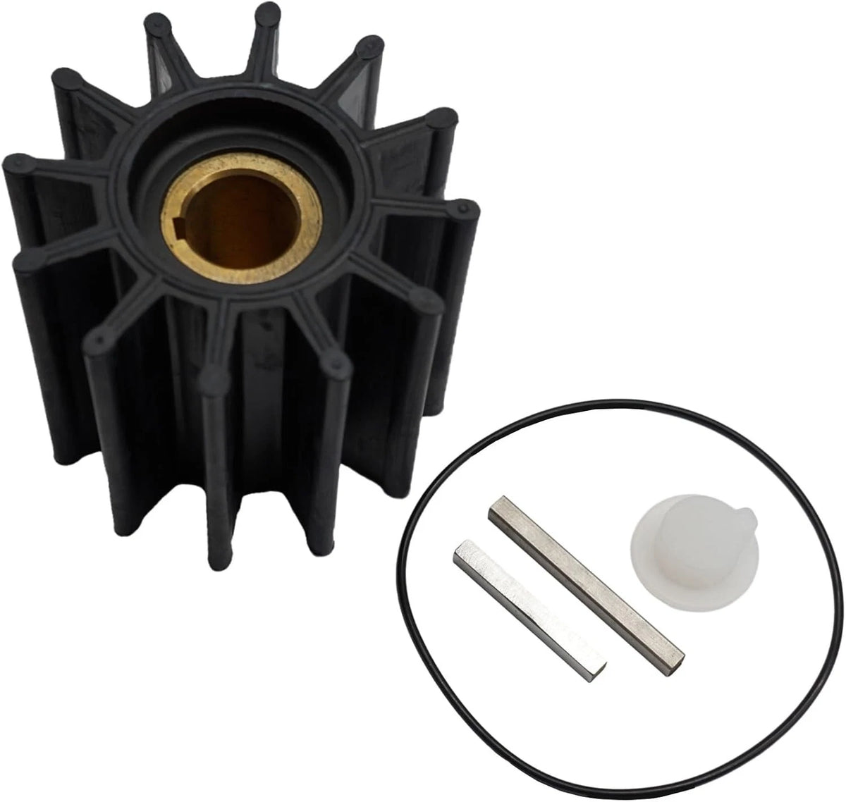 Impeller Kit for Sherwood 17000K Cummins 3802444 Caterpillar 1W5664 7E0321