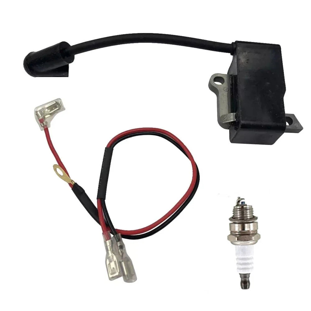 Ignition Coil Spark Plug for Husqvarna 435 435E 440E 445 450 (2009–2019)