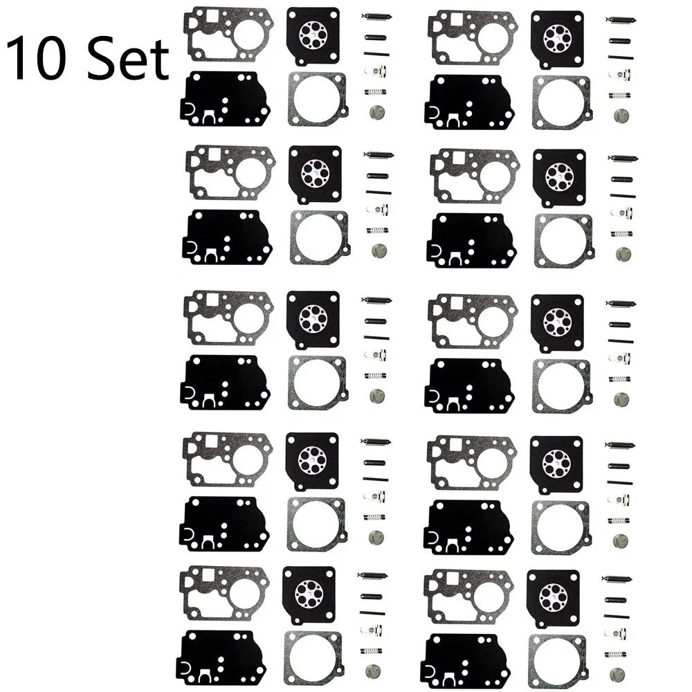 10x Carburetor Repair Kit for Zama RB-142, Homelite C1U-W32, C1U-W32A