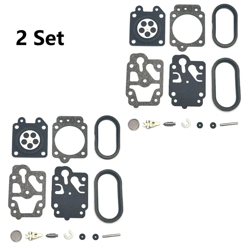 2X Carburetor Gasket Kit for Husqvarna 130BT (K20-WYA)