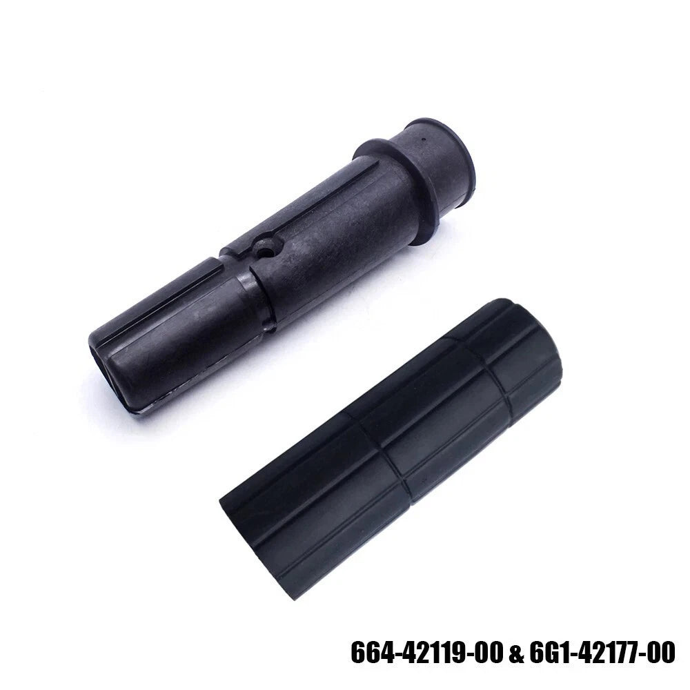 664-42119-00 GRIP & 6G1-42177-00 Rubber HANDLE Set for Yamaha Outboard Engine