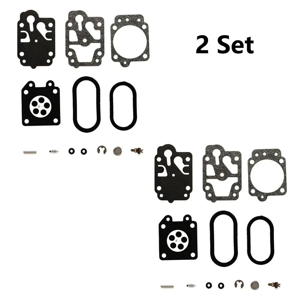 2X Carburetor Gasket Kit for Husqvarna 130BT (K20-WYA)