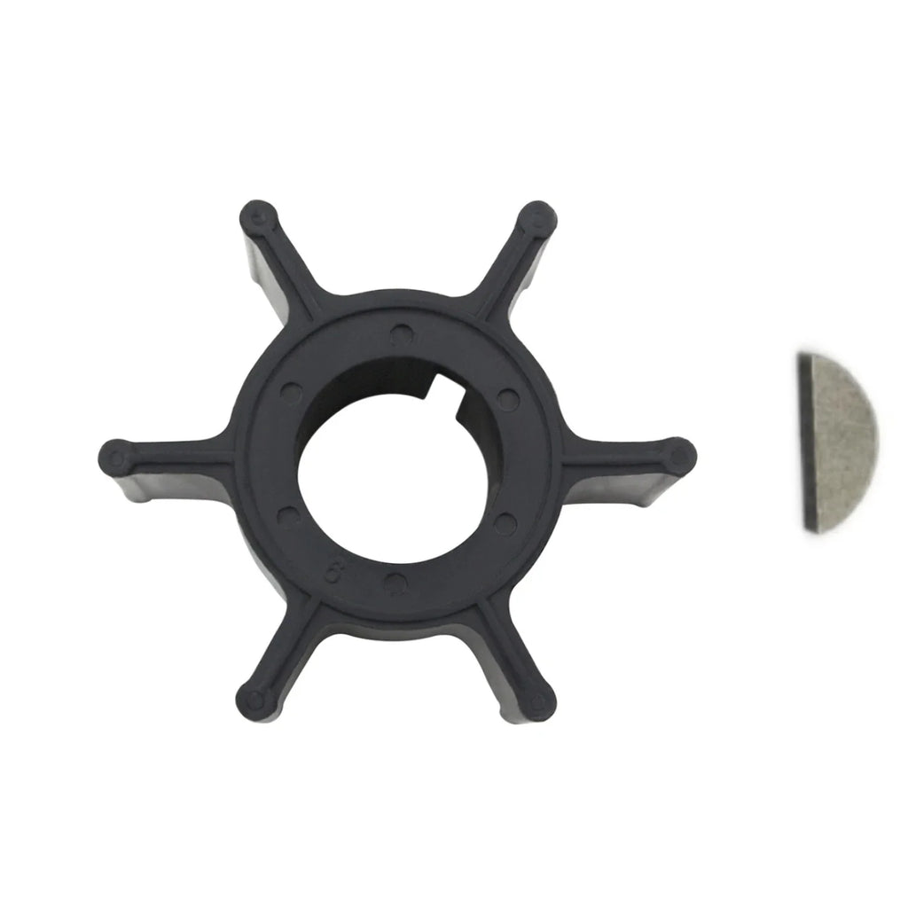 Water Pump Impeller & Key for Yamaha Marine Outboard 8hp 15hp (18-3063, 662-44352-00)