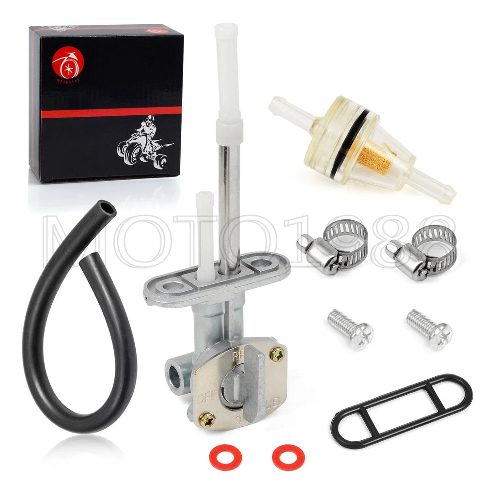 Fuel Petcock Valve for Yamaha TW200 XT350 PW80 TTR125 TTR125LE TTR230 (8mm)