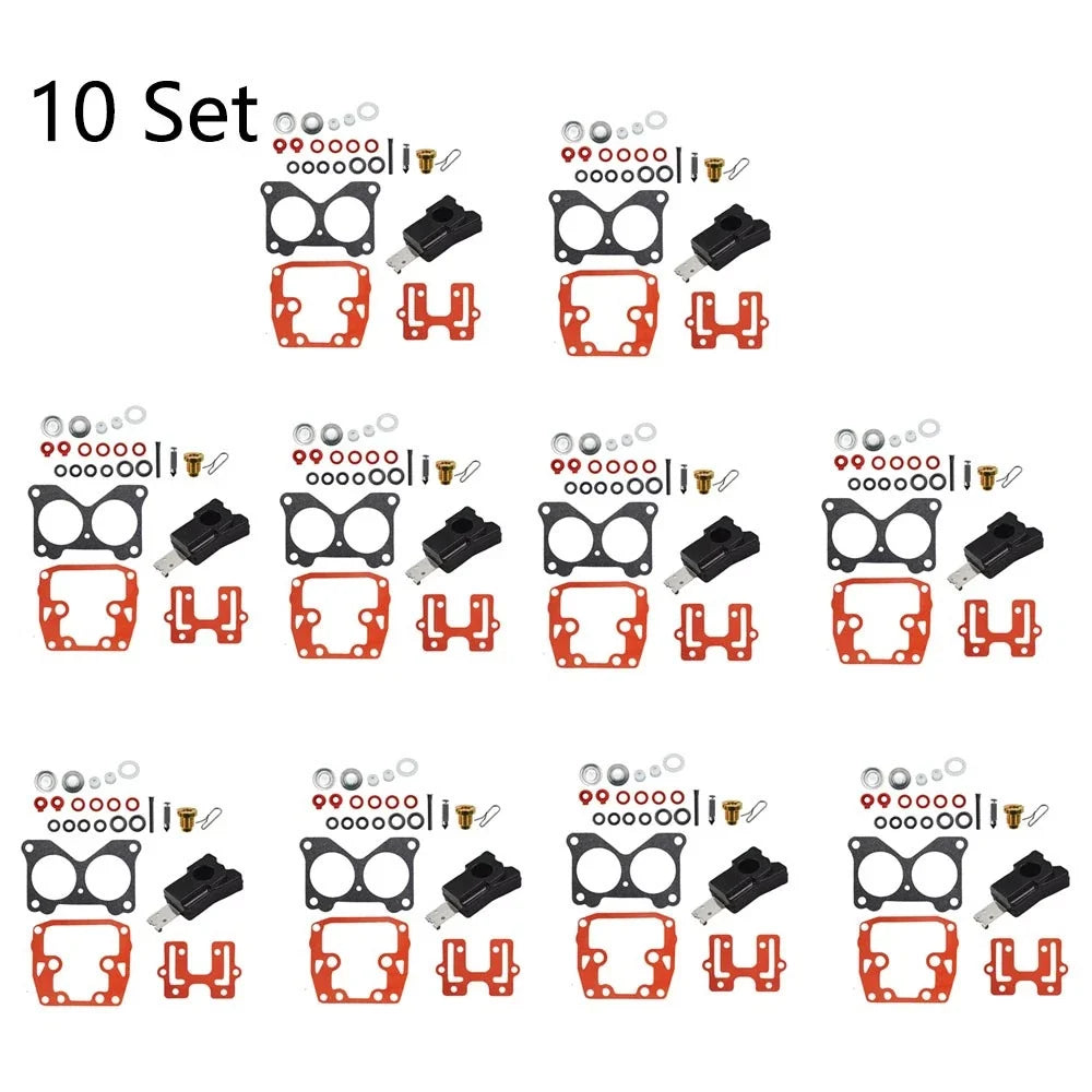10x Carburetor Repair Kit for Johnson Evinrude V4 85-140HP