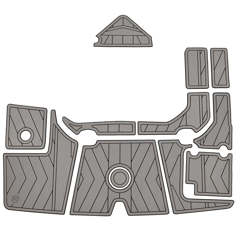 2025 Monterey 258 SS Boat Non-Skid Swim Platform Mats - SeaDek Gray (kit)