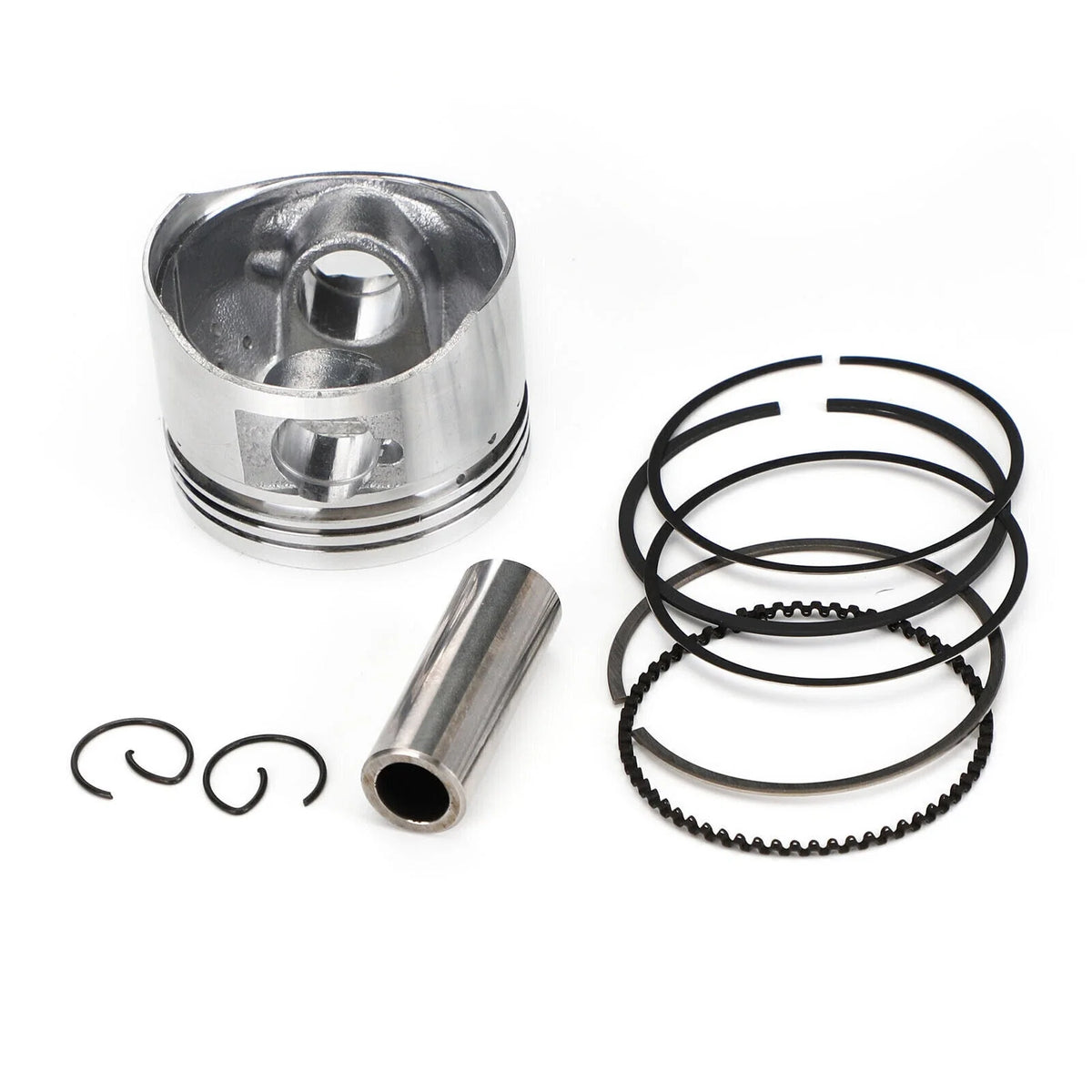Piston Ring Pin Clip Kit +0.50 for Yamaha BWS Zuma Cygnus X 125 (2004–2020)