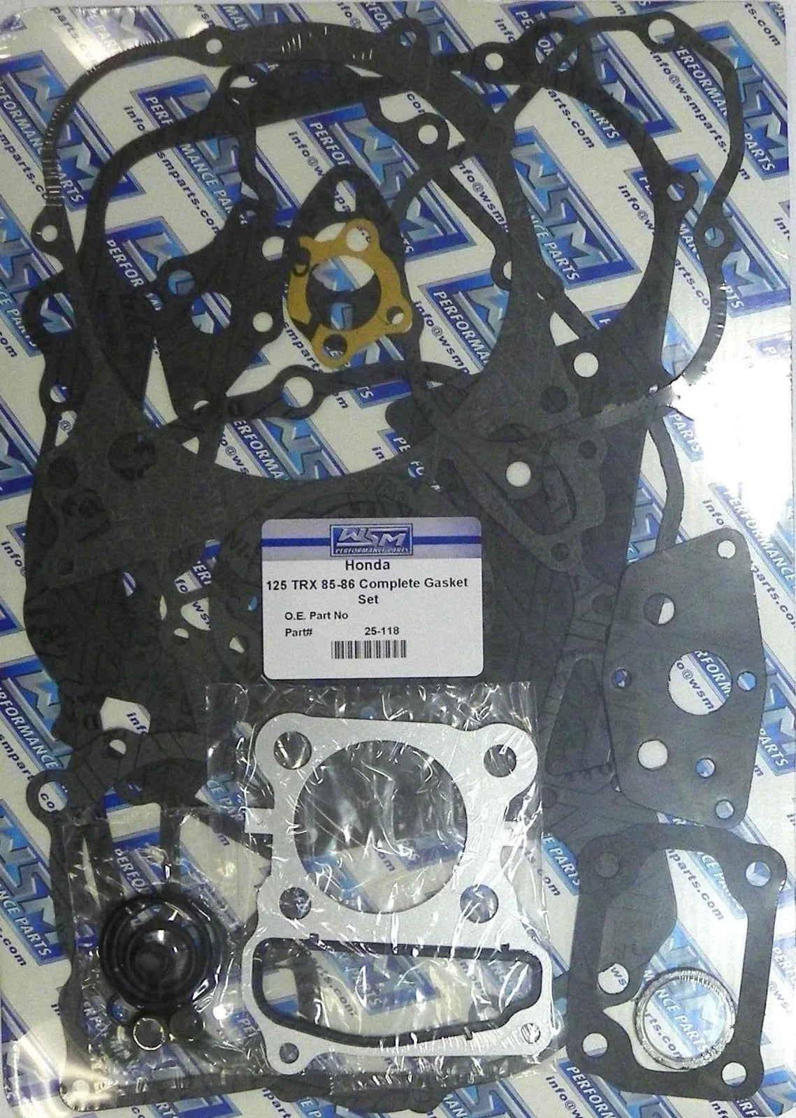 Complete Gasket Kit 25-118 for Honda TRX 125 (1985–1986)