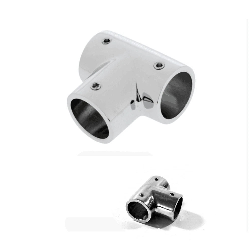 Stainless Steel 316 90 Deg Marine Tee Fitting 25mm for Boat Installations